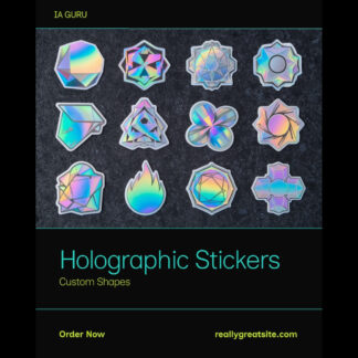 Stickers Holográficos