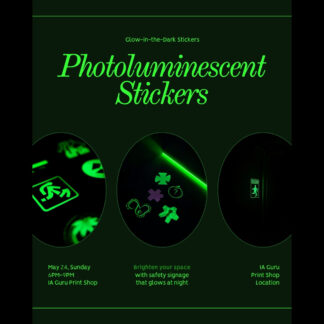 Sticker Fotoluminescente